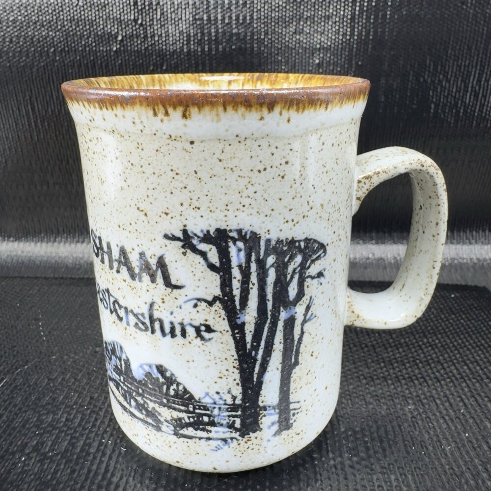Dunoon Ceramics Stoneware Coffee Mug Cup Scotland Evesham Worcestershire Mug
